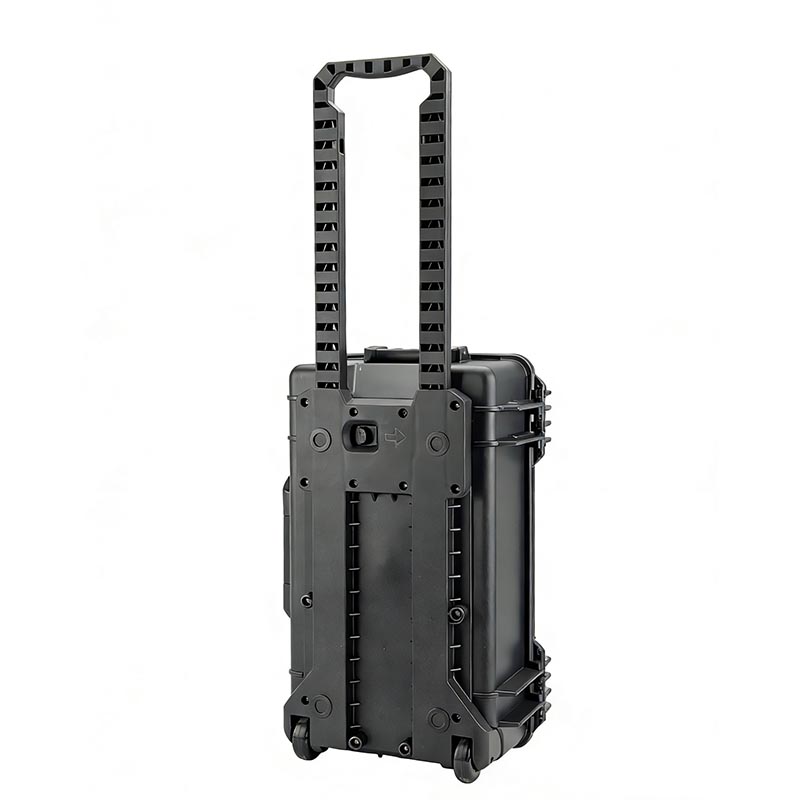 صندوق صلب متنقل مع قضيب سحب البكرة