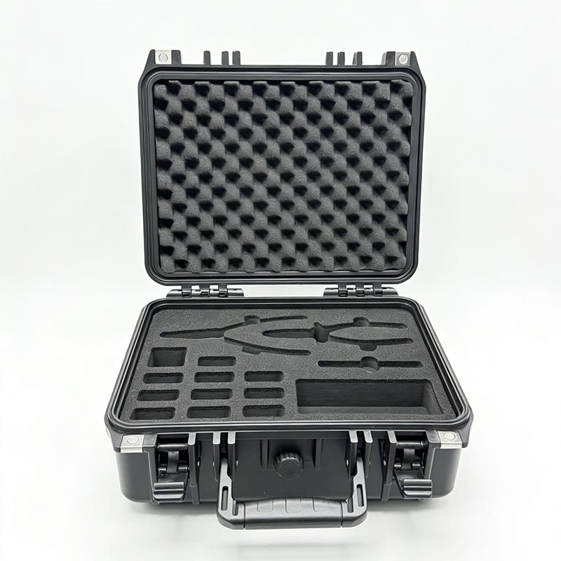 تخزين مؤقت متعدد الاتجاهات وصندوق صلب ممتص للصدمات