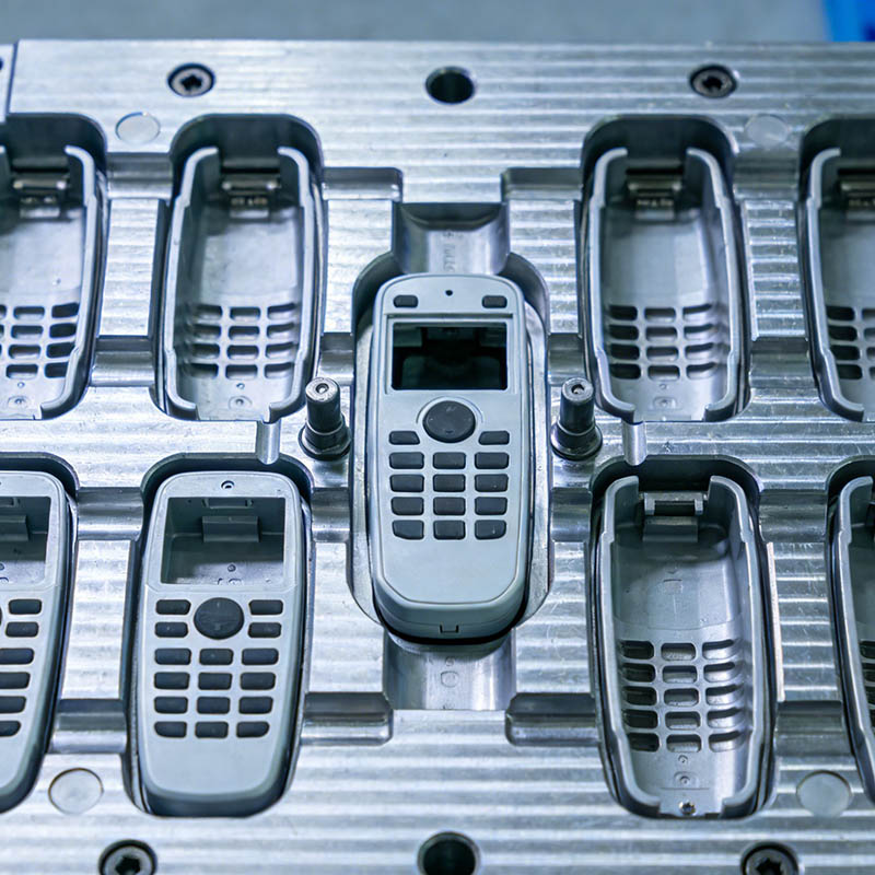 قالب حقن دقيق لمساكن التحكم عن بعد الصغيرة ذات التجويف العالي